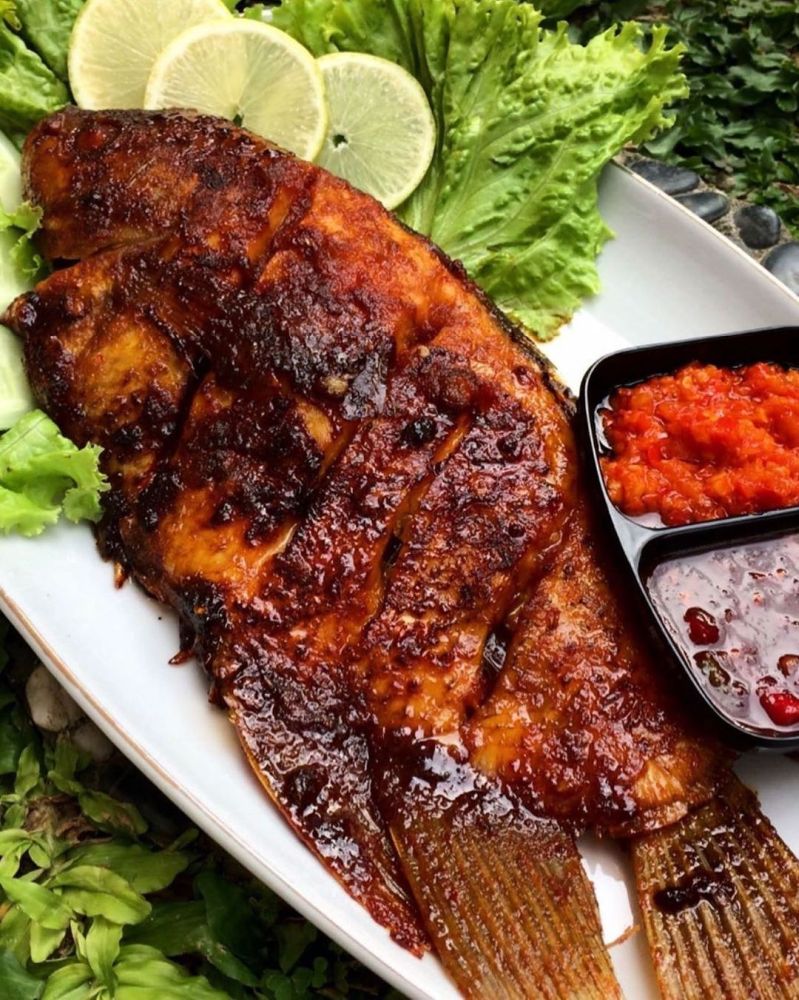 Gurame Bakar Pedas Manis